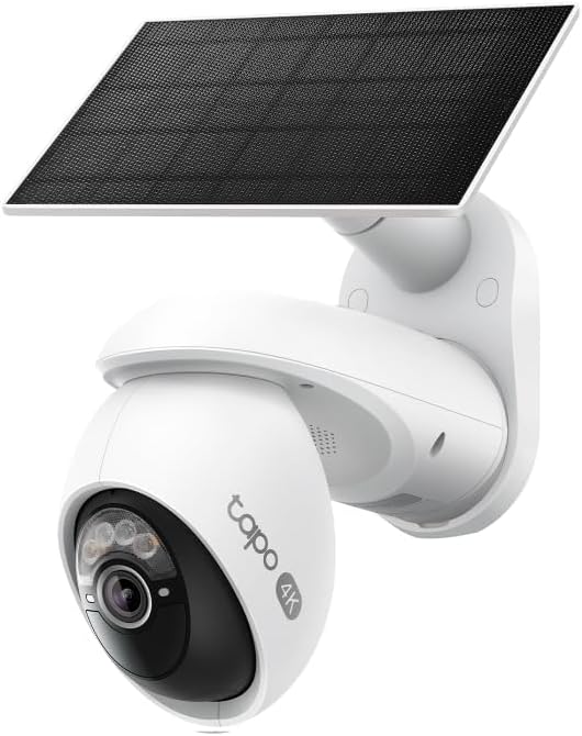 Caméra de surveillance extérieure sans fil Tapo C660 KIT 4K avec panneau solaire